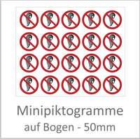 Minipiktogramme 50mm